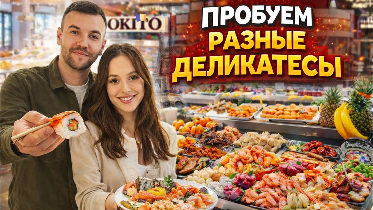 Пробуем  разные кухни мира в Французском Буфете Okito .