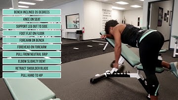 Row - Bent-Over - DB - Arc - Neutral - One-Arm | KILO Exercise Demo
