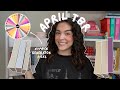 Random Number Generator Picks My April TBR 📚💐🌟