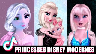 TRANSFORMATION GLOWUP DISNEY ✨ PRINCESSES MODERNES #glowup #art #disney #frozen #digitalart #artist by Creamimy Artist 34,259 views 1 year ago 8 minutes, 45 seconds