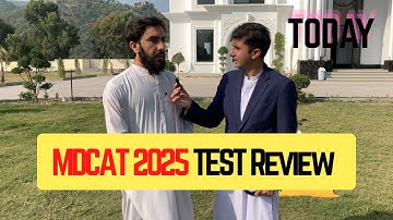 MDCAT 2025 Volledige Review | Studenteninterviews