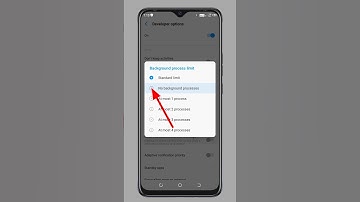 #shortsfeed #shorts Background Process Limit Kya Hai