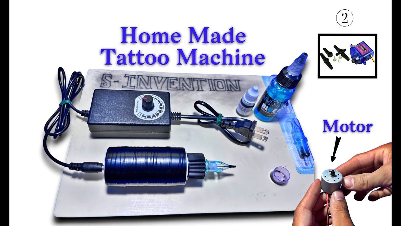 Home Made Tattoo Machine Part -1 ,တက်တူးစက်လုပ်နည်းအပိုင်း(၁) #tattoo #homemade