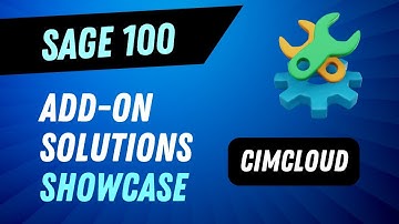 Sage 100 Add On Showcase CIMcloud