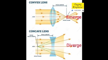 How light passes through Convex & Concave Lens || Practical Demonstration #shorts #ytshorts