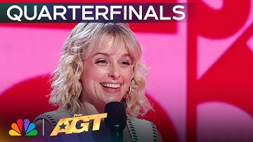 Comedian Erica Rhodes Teaches Us Friend Zoning 101 | Quarterfinals | AGT 2024