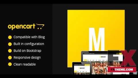 Responsive Opencart Theme OpenCart by Wira Bert