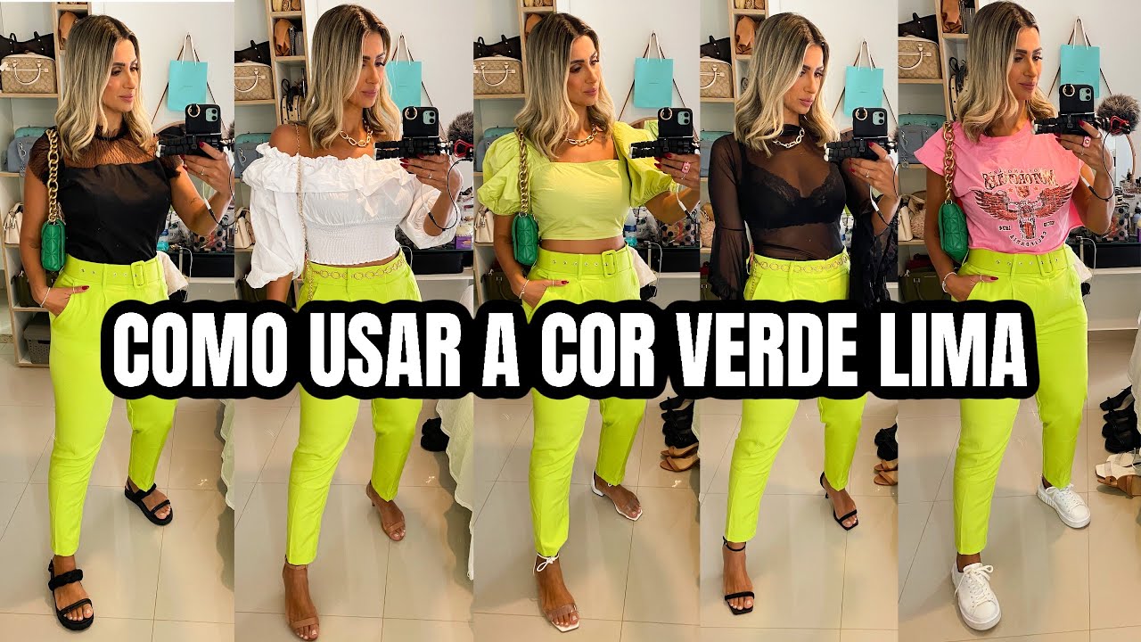 Cor verde lima: tudo sobre a tendência e dicas de looks