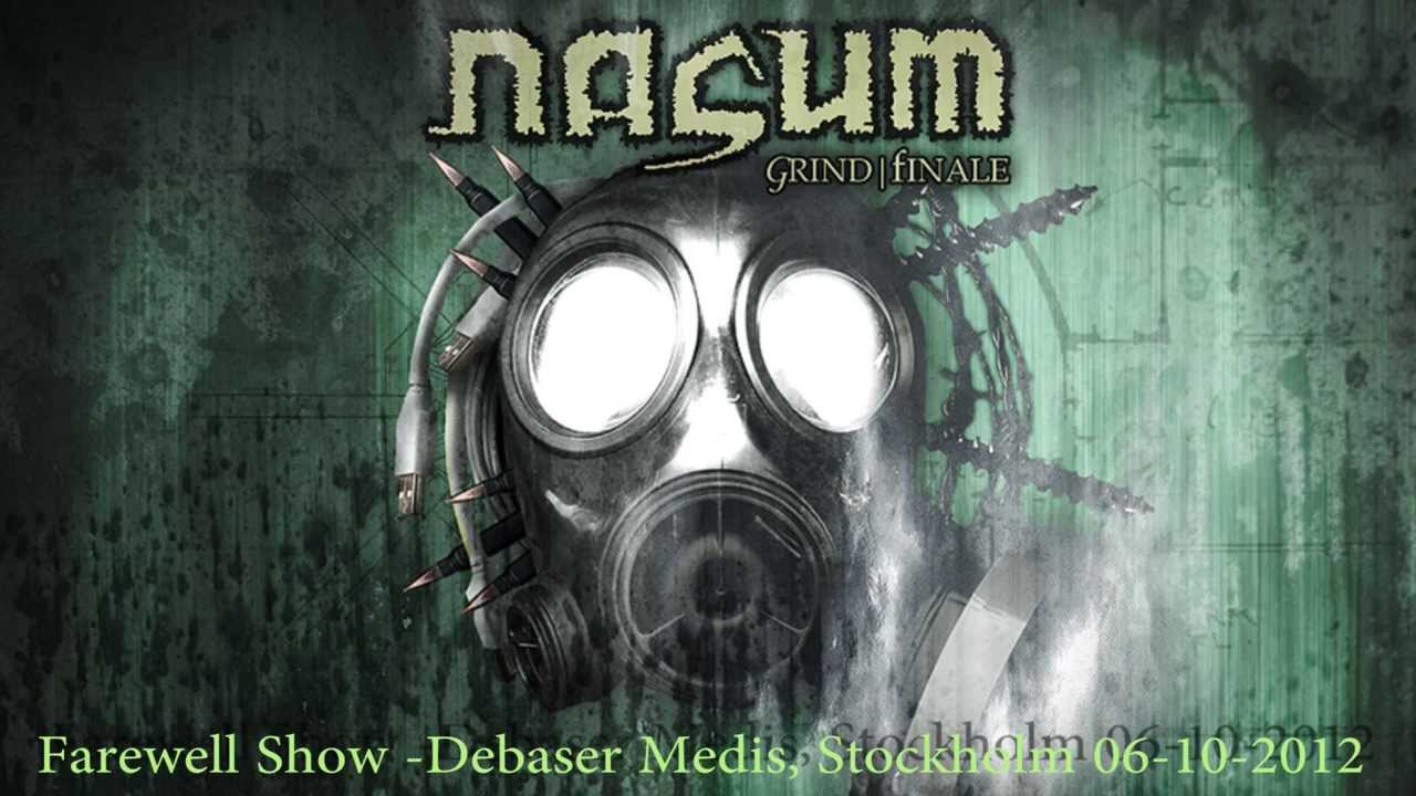 NASUM - Farewell Show, Stockholm 06-10-2012, FULL SET - AUDIO upload image