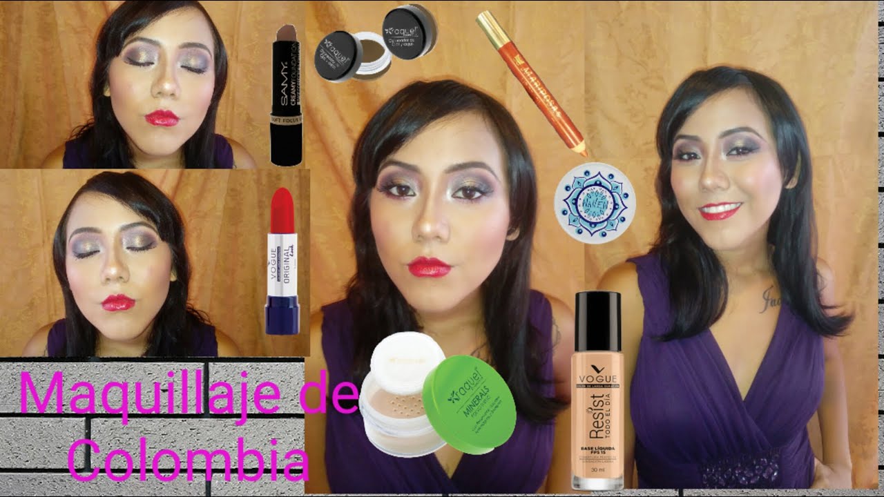 Maquillaje colombiano raquel choa