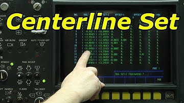 Mazak Lathe Setting Centerline X Geometry