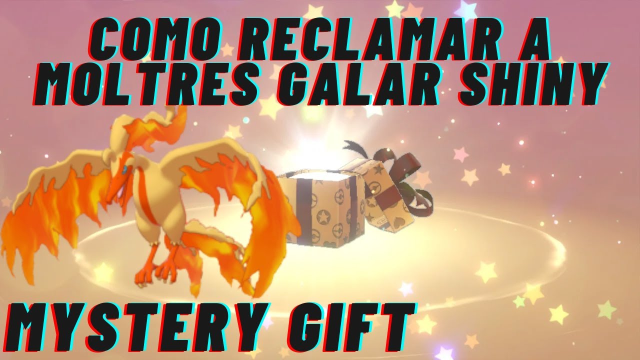 🎁 RAPIDO CONSIGUE MOLTRES GALAR SHINY EVENTO TORNEO INTERNACIONAL POKEMON  ESPADA Y ESCUDO 