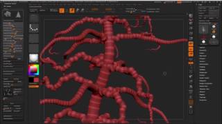 Zbrush4R7 Ztree Alien Tree