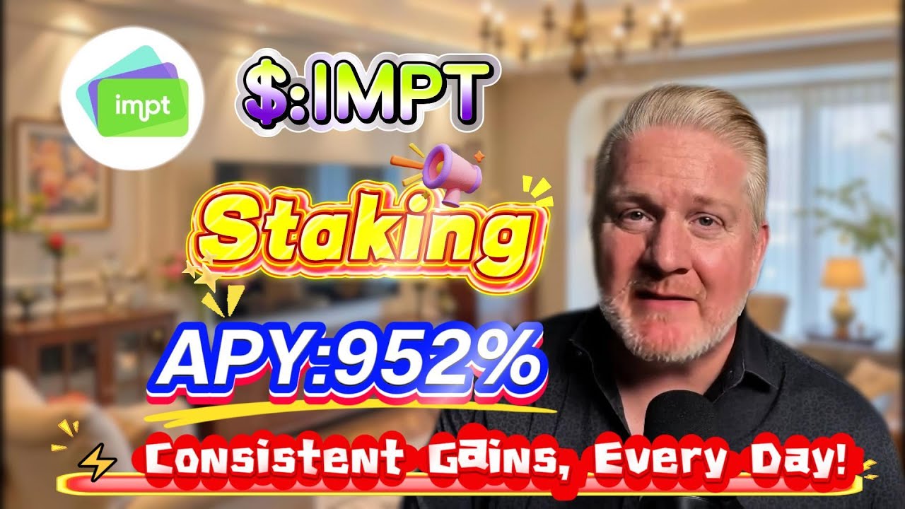 💥 Huge Profit Alert! Made $500+ in 24 Hours Staking IMPT – 900%+ APY  Passive Income Project! 🔥 - YouTube