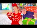 Nastya et papa Histoire de Noël et du Nouvel An - Série de vidéos pour enfants