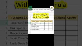 Split Cell into Multiple Columns with ONE Formula 🤯