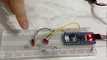 P1: STM32F103 Led Blink Control with 2 Buttons