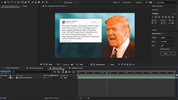 After Effects tutorial - How to highlight text on a Tweet