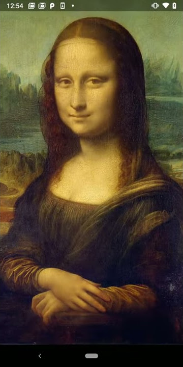 AR Mona Lisa by MobiDev (Android, NDK, ARCore 1.9.1)