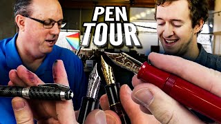 Trying Out Amazing Fountain Pens (up to $2000!!) -- feat. Figboot on Pens