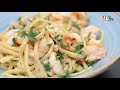 Spaghetti (PASTA) con Langostinos al ajo 🍝 | Tips ALC