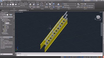 creating railings in Autocad Plant 3D / Autocad Plant 3D tutorials