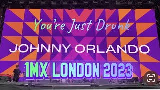 “You’re Just Drunk” by Johnny Orlando at 1MX London Music Festival 2023 (Original Footage)