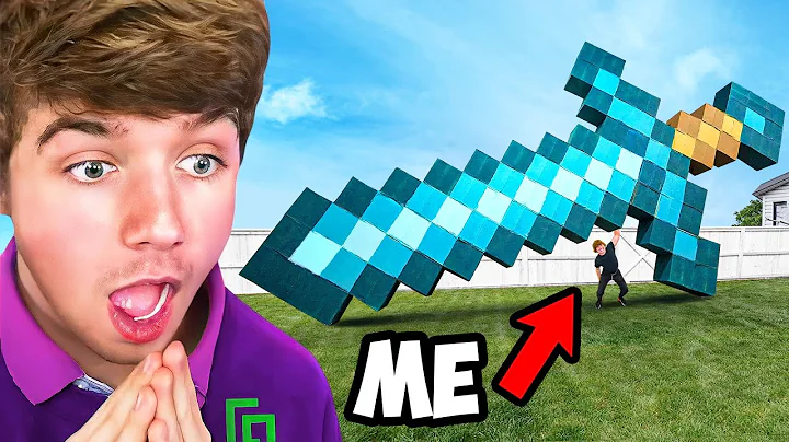 I Built Worlds Largest Minecraft Sword