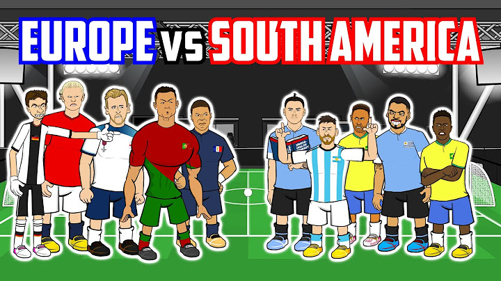 ⚽️EUROPE vs SOUTH AMERICA!⚽️ 5-a-side feat Ronaldo Haaland Messi Mbappe and more (Frontmen 5.11)