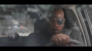 Captain America The Winter Soldier Nick Fury Car Chaseassassination Scene Full