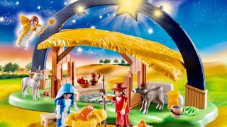 Playmobil Lichterbogen Weihnachtskrippe Weihnachten Krippe Nikolaus Weihnachtsfest 9494