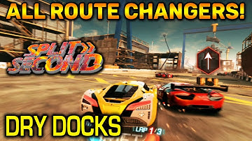 Switching ROUTES With The CARGO SHIPS in Dry Docks! | Split/Second