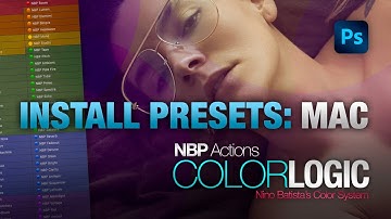 MAC: Install ColorLogic Presets (Curves and Gradients) | Nino Batista