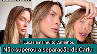 Graciele's grandmother hasn't gotten over Carlinhos Maia and Lucas Guimarães' separation - She be...