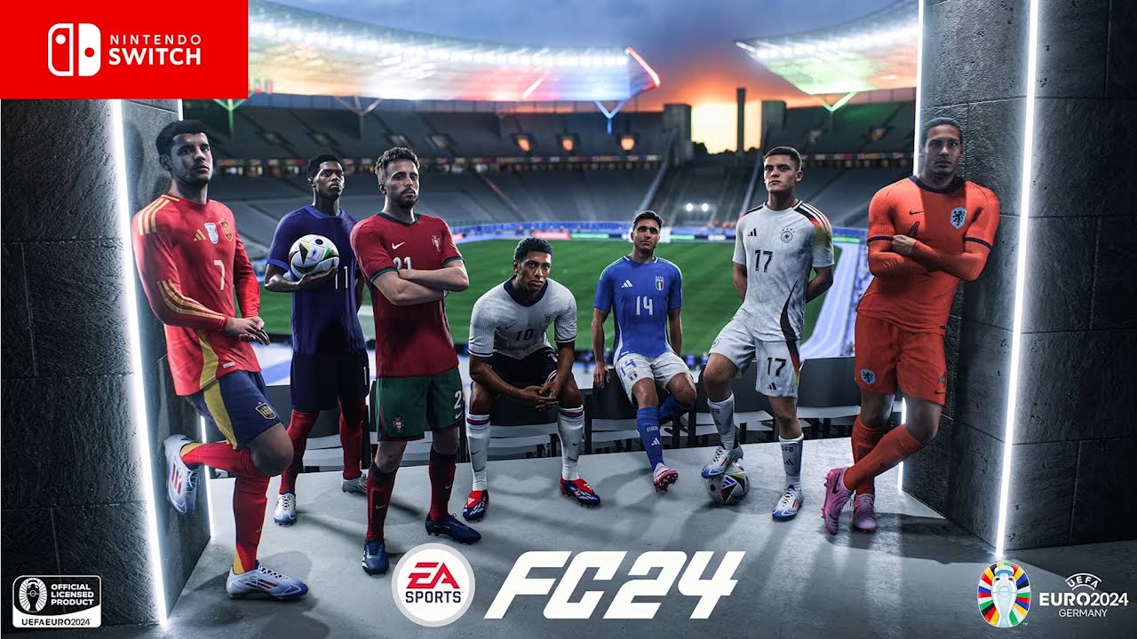 FC 24 - Euro 2024 Update - Nintendo Switch Gameplay
