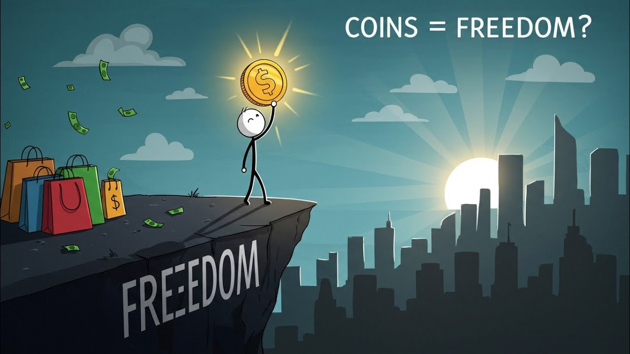How to Turn Coins into Freedom (Stick Figure Finance)