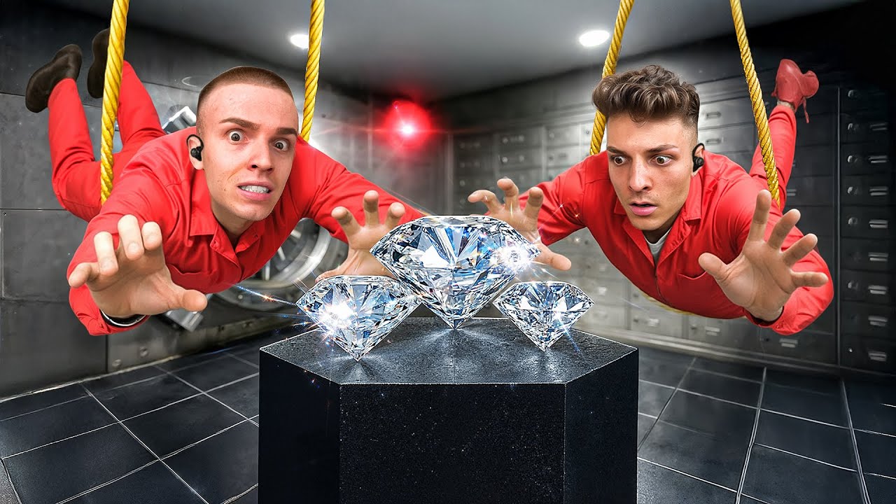 ATRACAMOS UN BANCO PARA SALVAR A NUESTRO PERRO... arriesgado