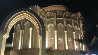 Suasana Malam di Masjid Jami' Al Barkah Rodja Cileungsi