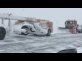 Iarna pe aeroportul Henri Coandă - Otopeni