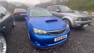 2010 Subaru Impreza 2.5 WRX S AWD. MODIFIED 326bhp with custom map and uprated dump valve review