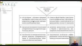 Уголовное право Лекция 1 УГОЛОВНОЕ ПРАВО РОССИЙСКОЙ ФЕДЕРАЦИИ