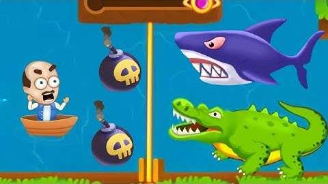 Homescapes Austin | Save Daddy | Pull Him Out Game | Pull the Pin | Gameplay 1