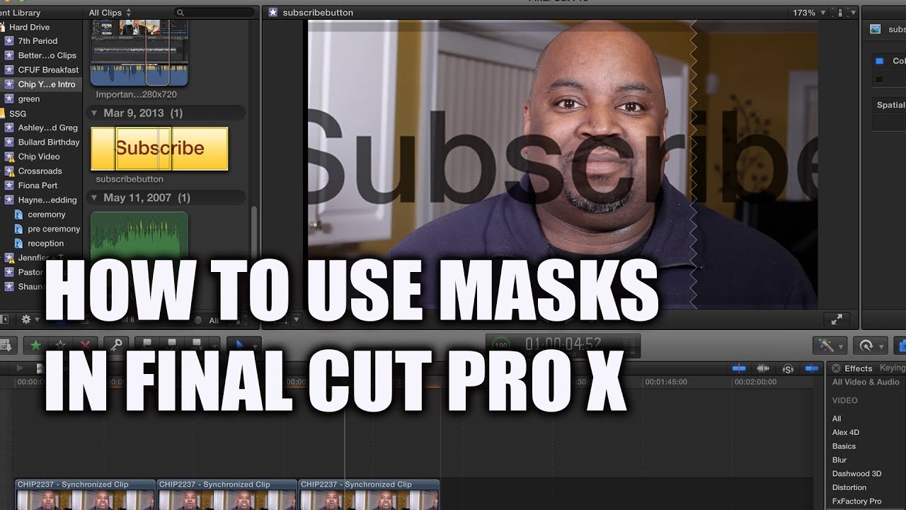 final cut pro x mask plugin free