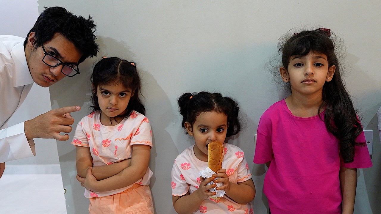 الاخ العصبي مع خواته من البنات