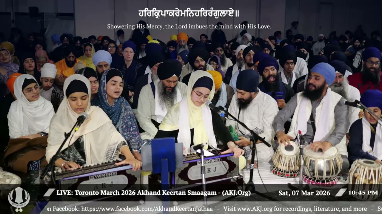 010 Bibi Harsharan Kaur Jee Toronto at March 2026 Smaagam - Raensabayee Keertan Toronto