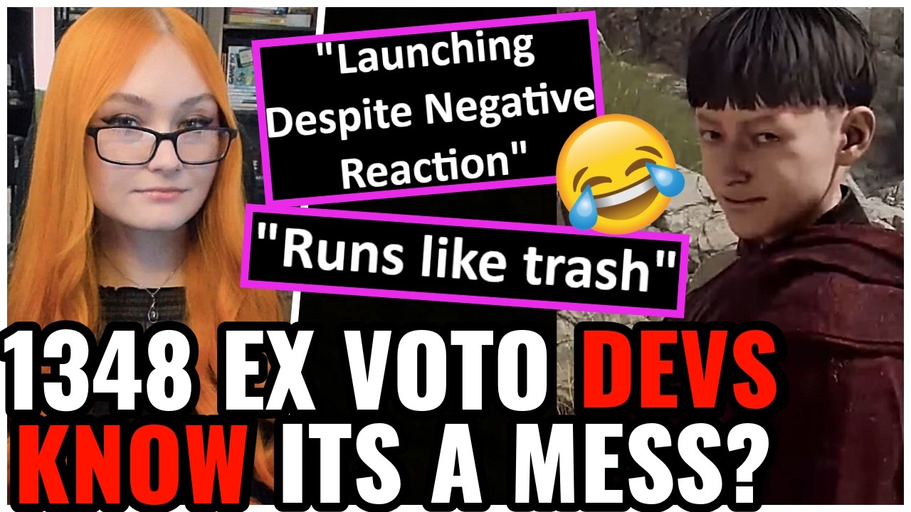 Lesbian Knight Game Devs KNOW Its Broken &Dont Care!? DISASTER Looms Days Before 1348 Ex Voto Launch
