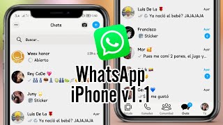 NUEVO WHATSAPP estilo iPHONE 1.1 ✅ SOLUCION Error de Necesitas la versión oficial