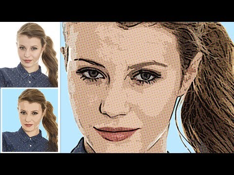 Comic Book Cartoon Effect: Photoshop Tutorial (Easy)