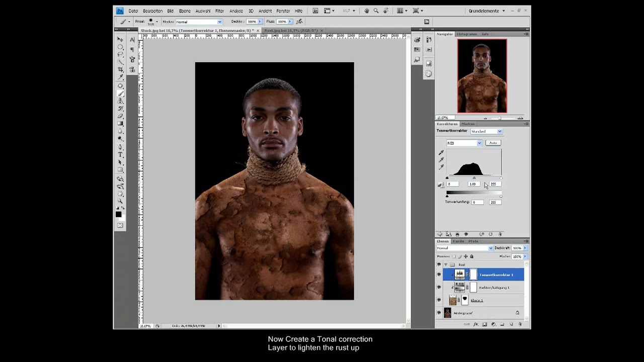 Photoshop Rusteffect