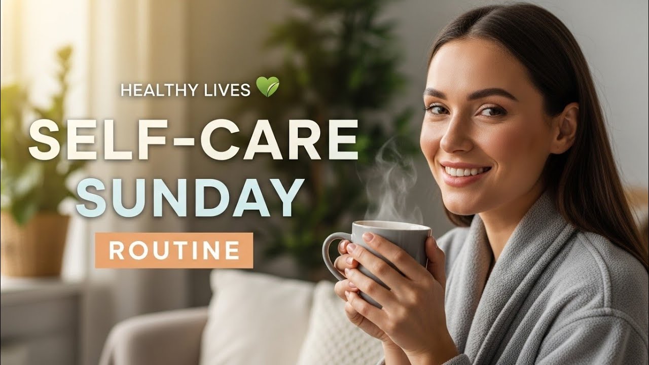 Self-Care Sunday Routine | Relax, Refresh & Recharge for the Week Ahead ...